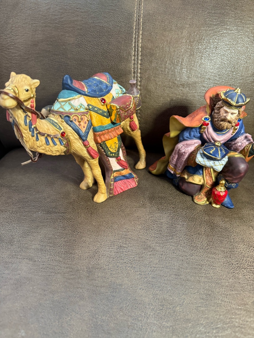 Replacement King Figure For 1999 Kirkland 13 Pc Nativity And Standing Camel